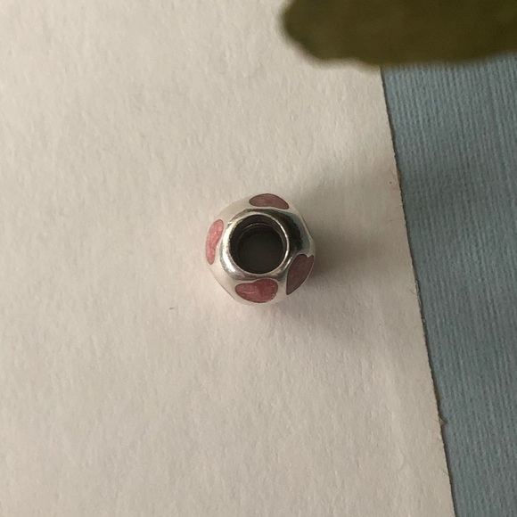 💕3/$85 “I Love You Hearts” PANDORA 925 Pink Charm - Picture 5 of 14